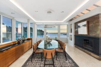 270 DEGREE WATERFRONT VIEWS WITH PRIVATE DOCK - 5310 Seaside Place, West Vancouver